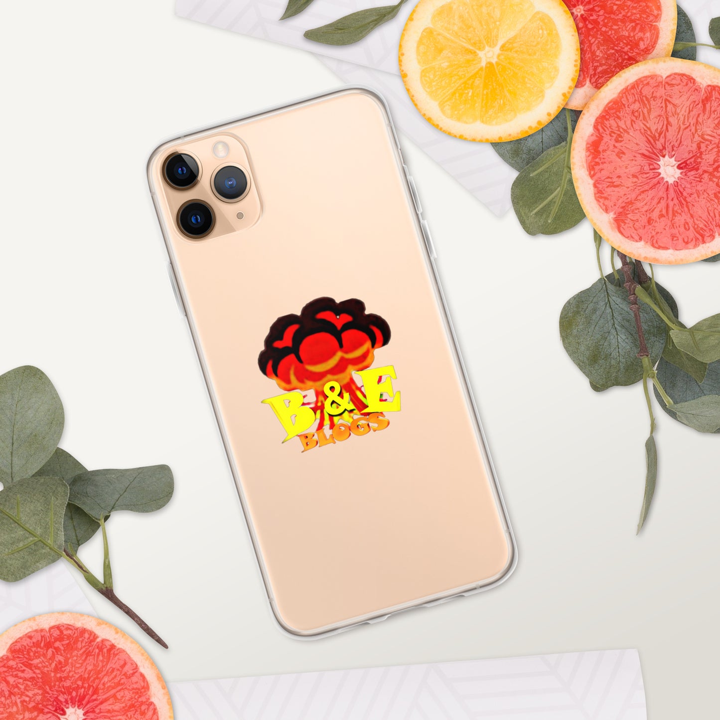 Clear Case for iPhone® (BOOM)