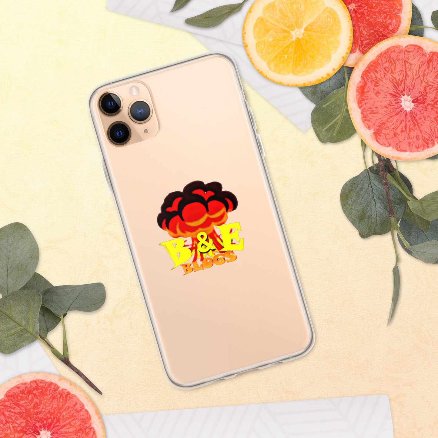 Clear Case for iPhone® (BOOM)
