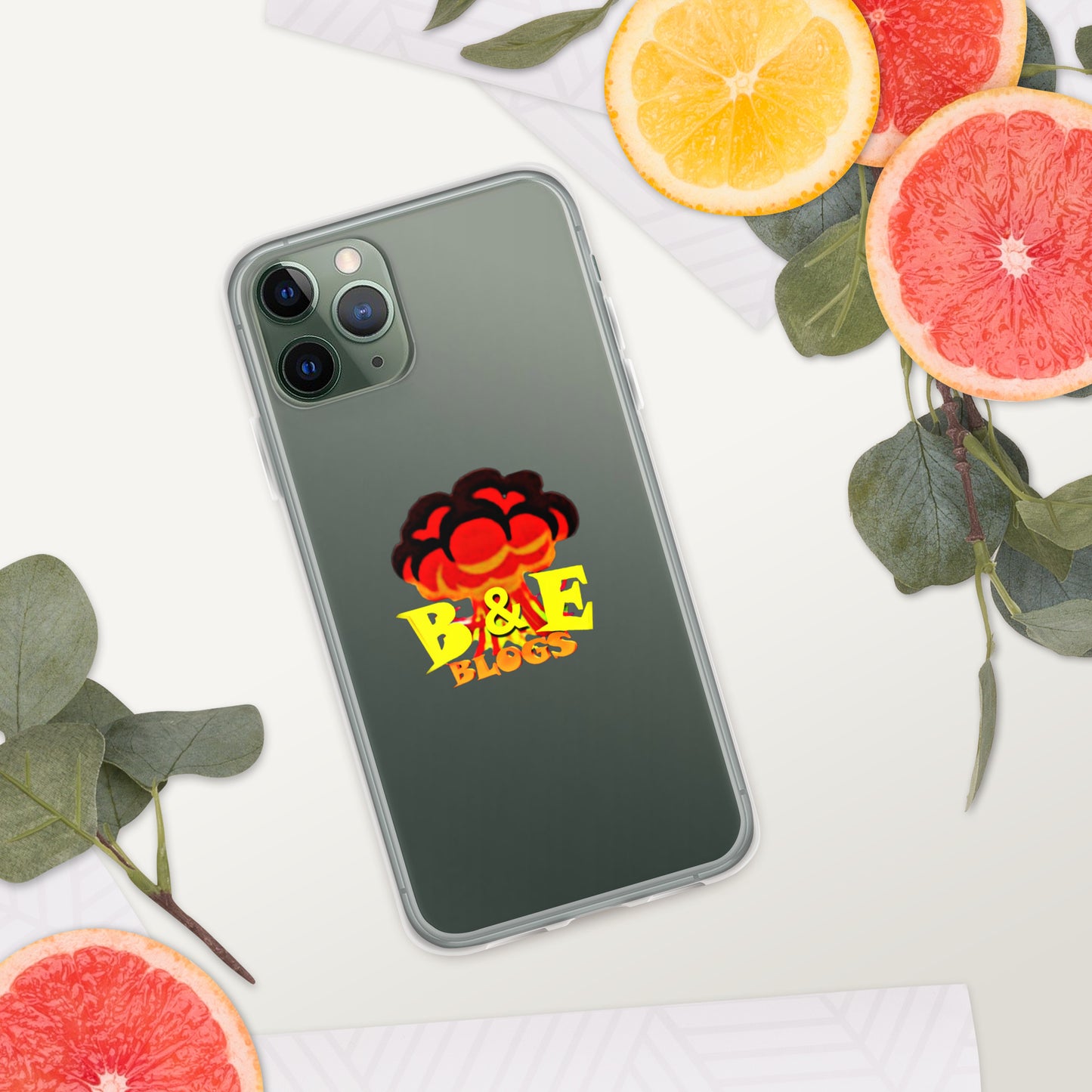 Clear Case for iPhone® (BOOM)