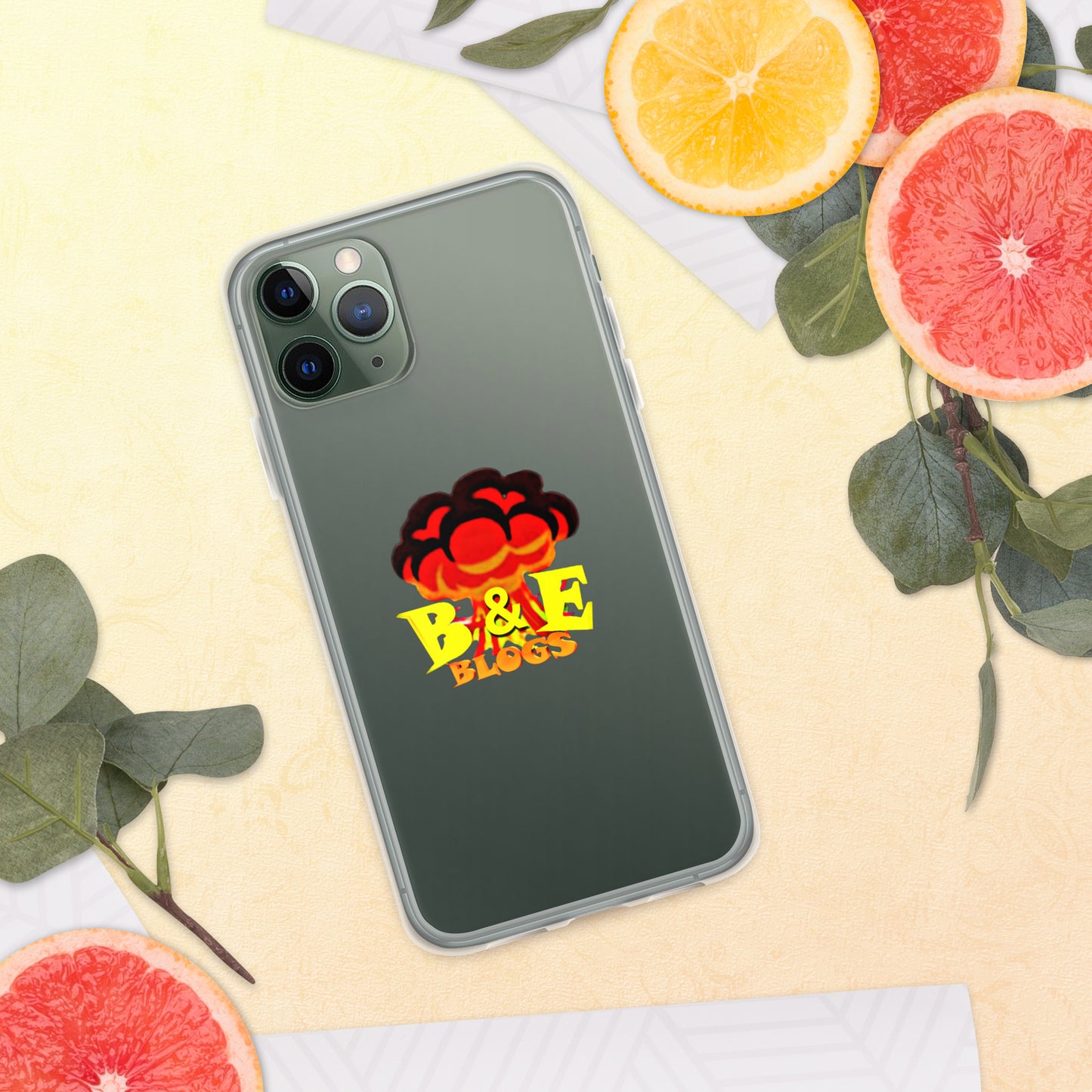 Clear Case for iPhone® (BOOM)