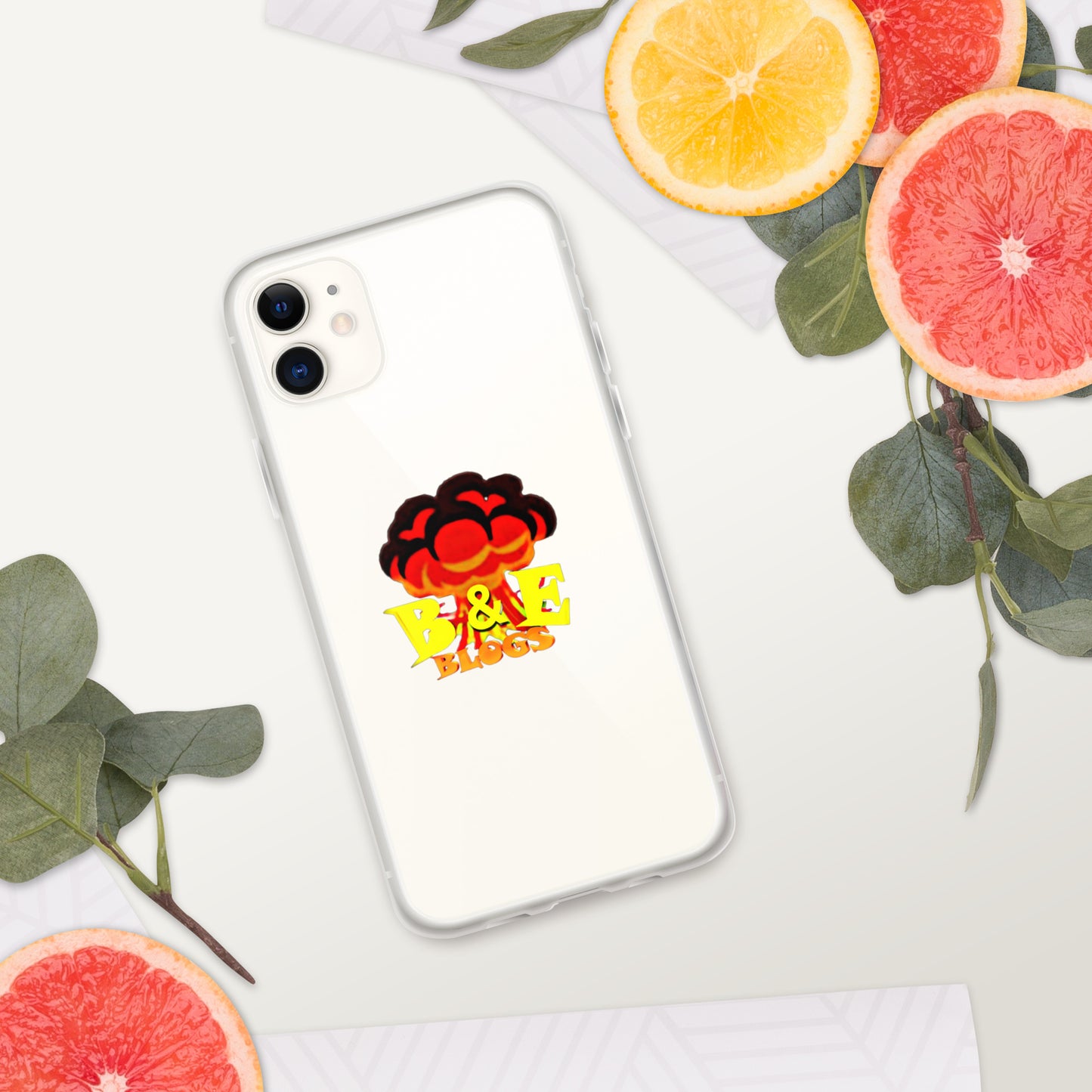 Clear Case for iPhone® (BOOM)