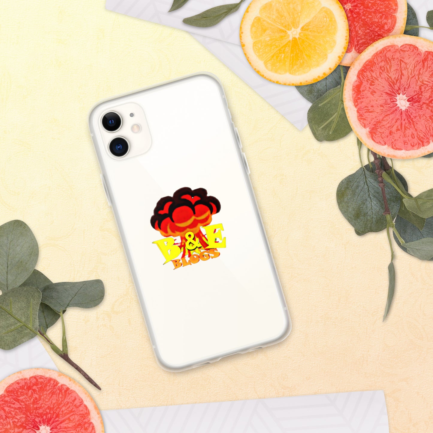 Clear Case for iPhone® (BOOM)