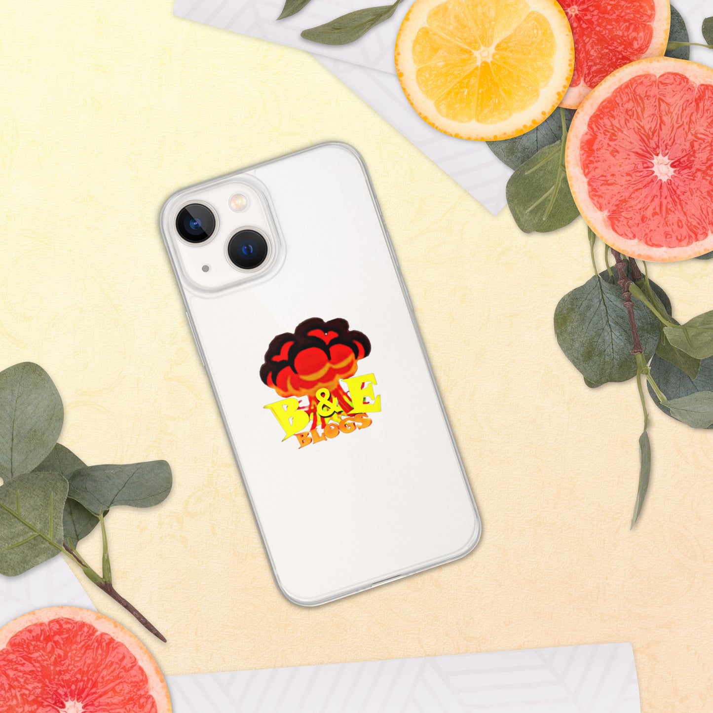 Clear Case for iPhone® (BOOM)