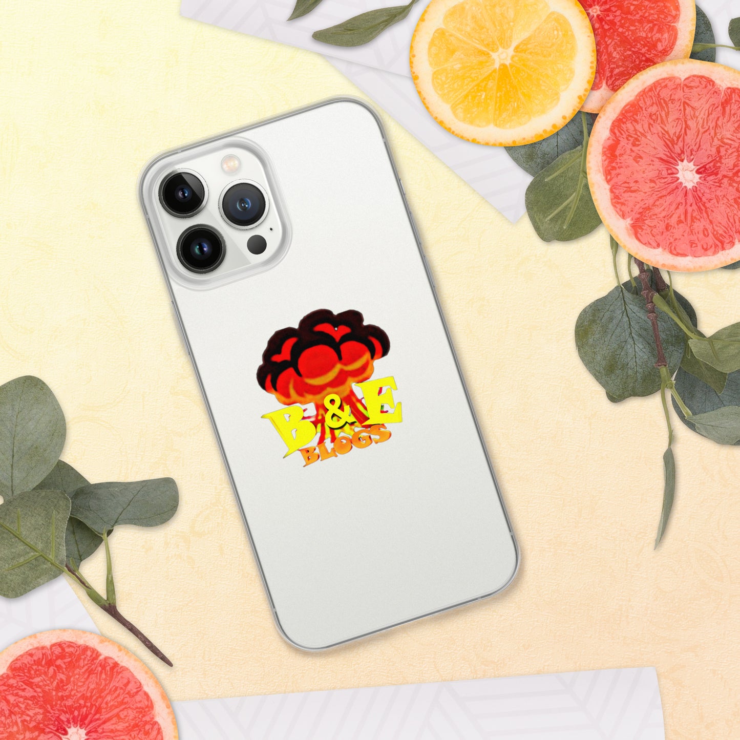 Clear Case for iPhone® (BOOM)
