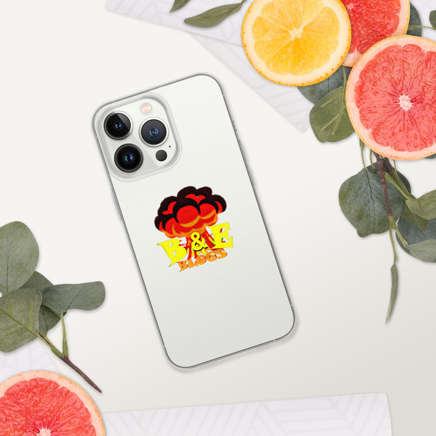 Clear Case for iPhone® (BOOM)
