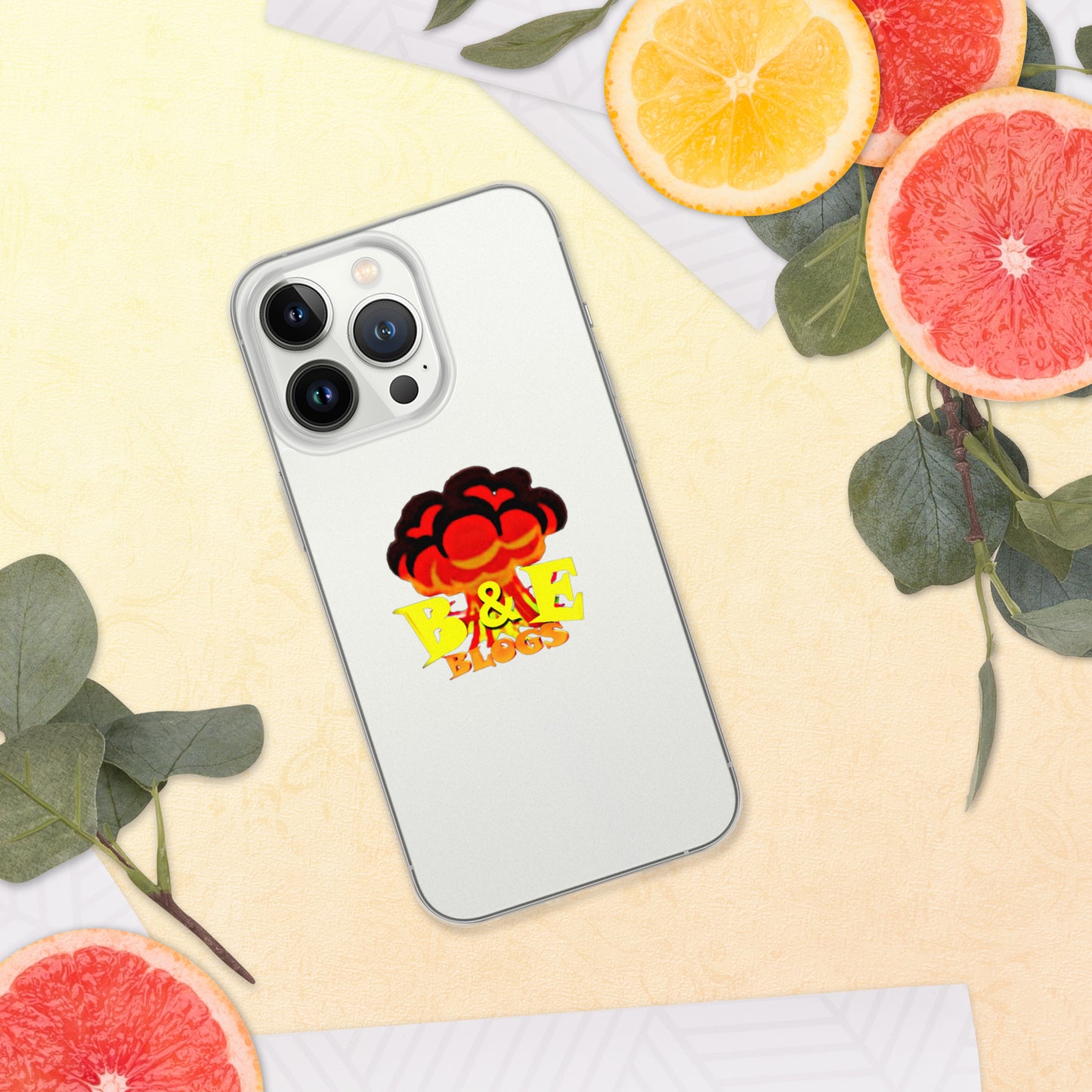 Clear Case for iPhone® (BOOM)