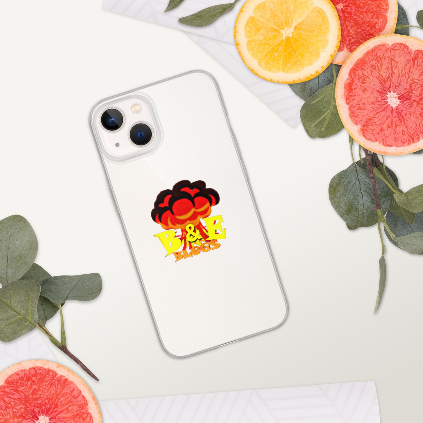 Clear Case for iPhone® (BOOM)