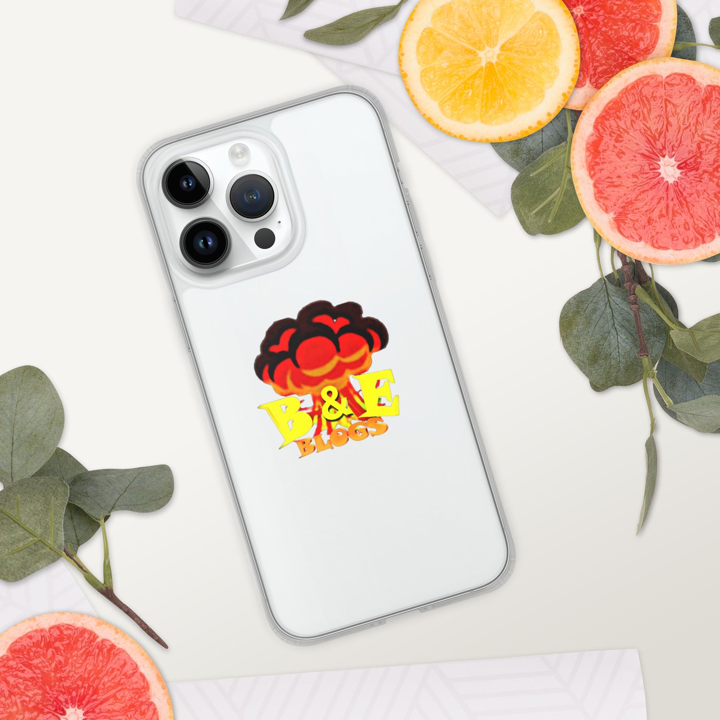 Clear Case for iPhone® (BOOM)