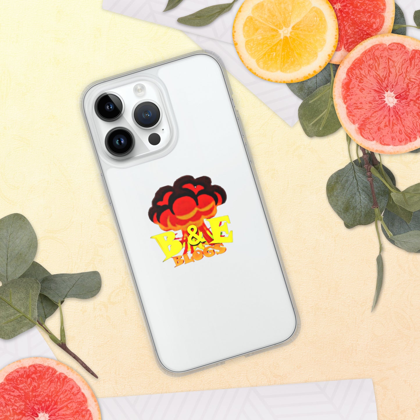 Clear Case for iPhone® (BOOM)