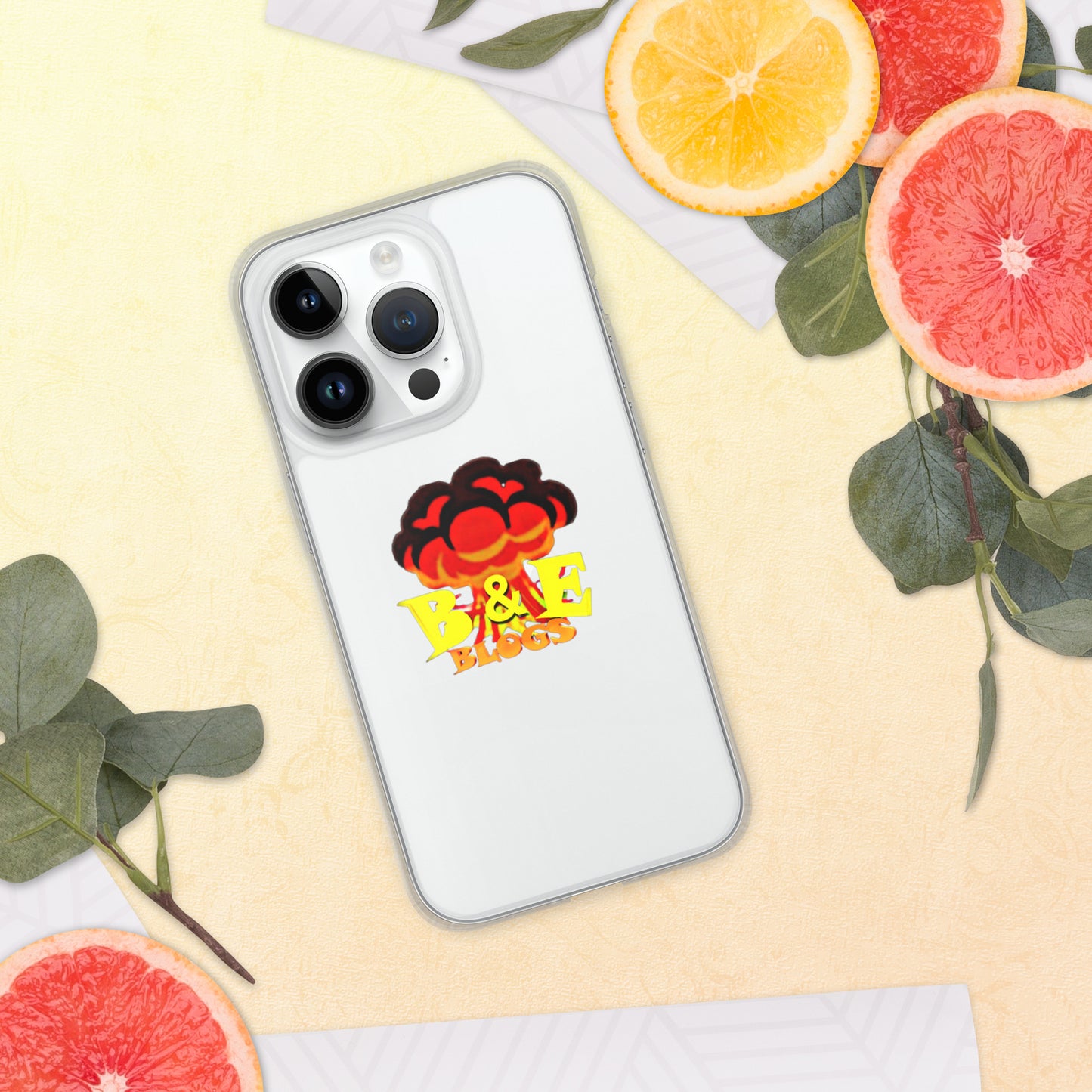 Clear Case for iPhone® (BOOM)