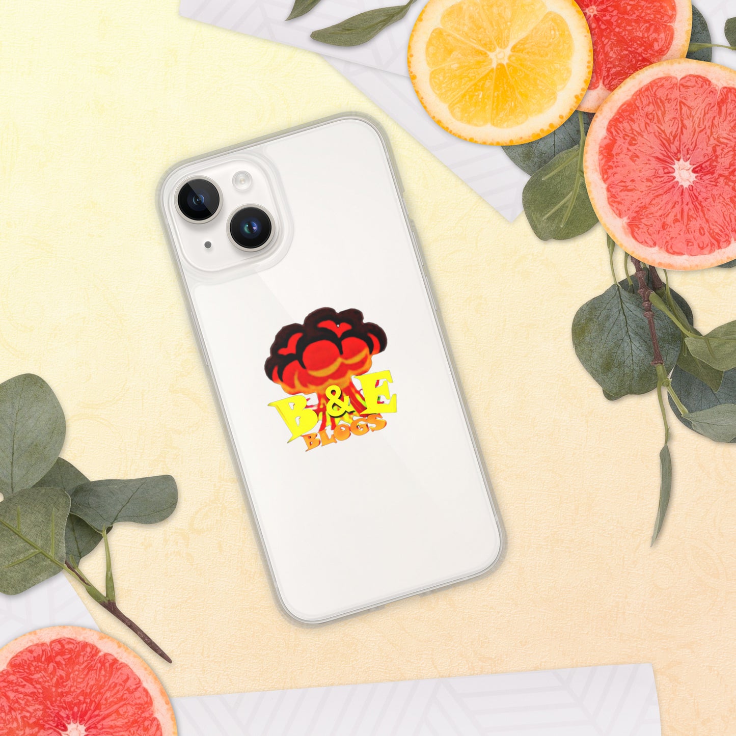 Clear Case for iPhone® (BOOM)