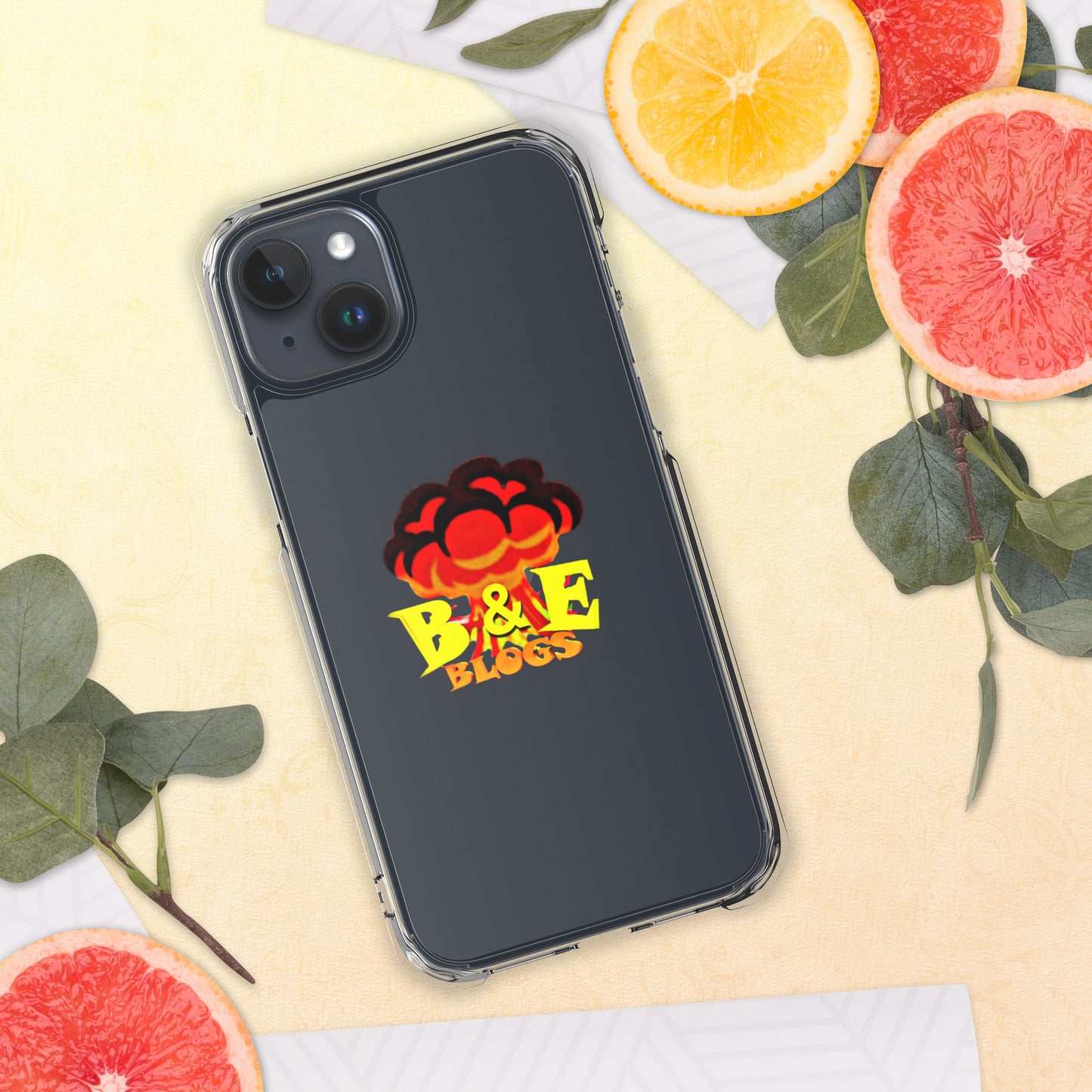 Clear Case for iPhone® (BOOM)