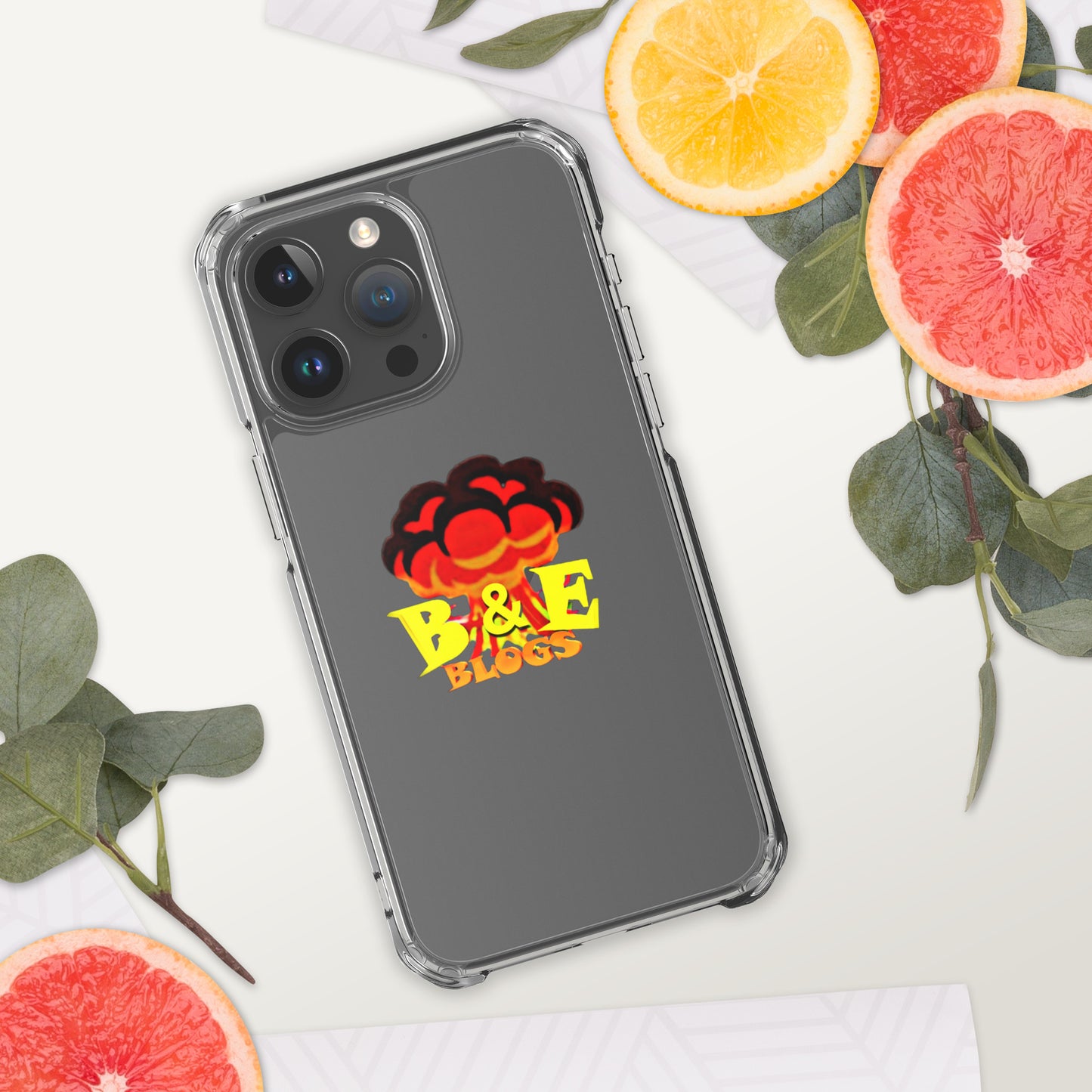 Clear Case for iPhone® (BOOM)