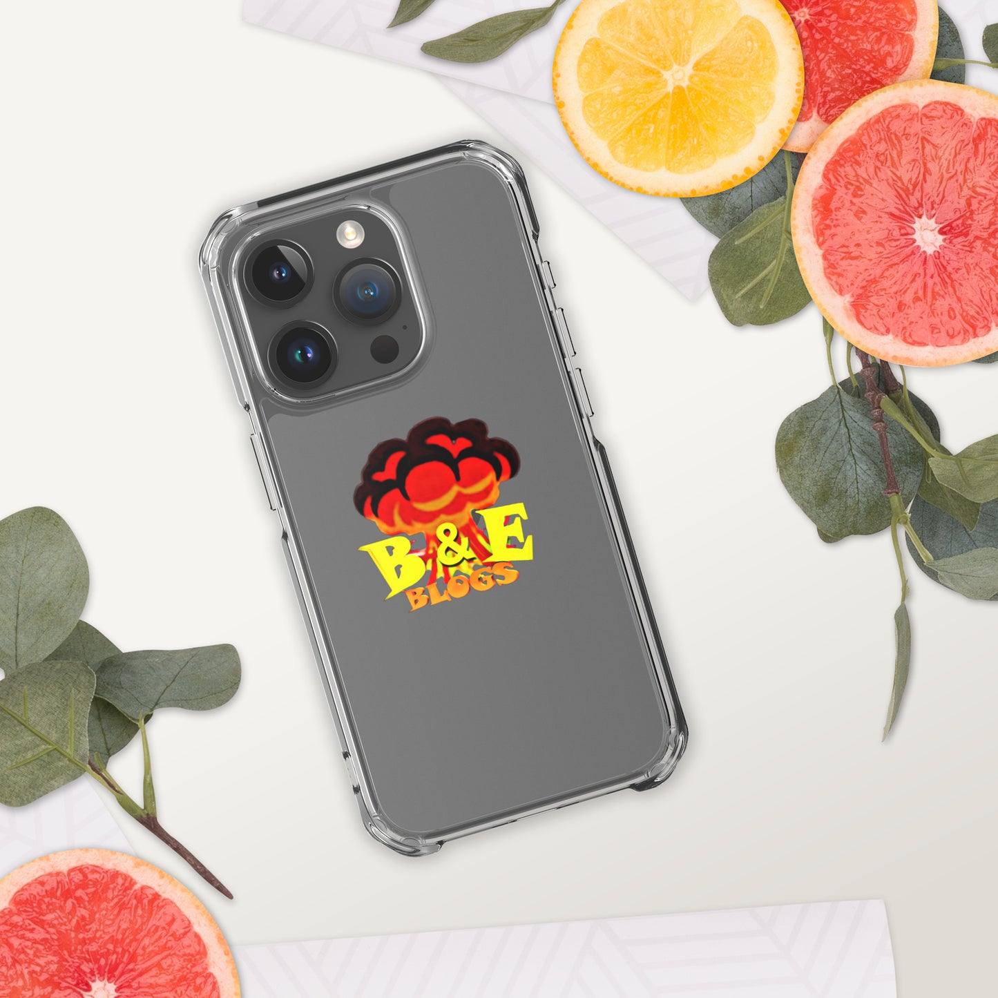 Clear Case for iPhone® (BOOM)
