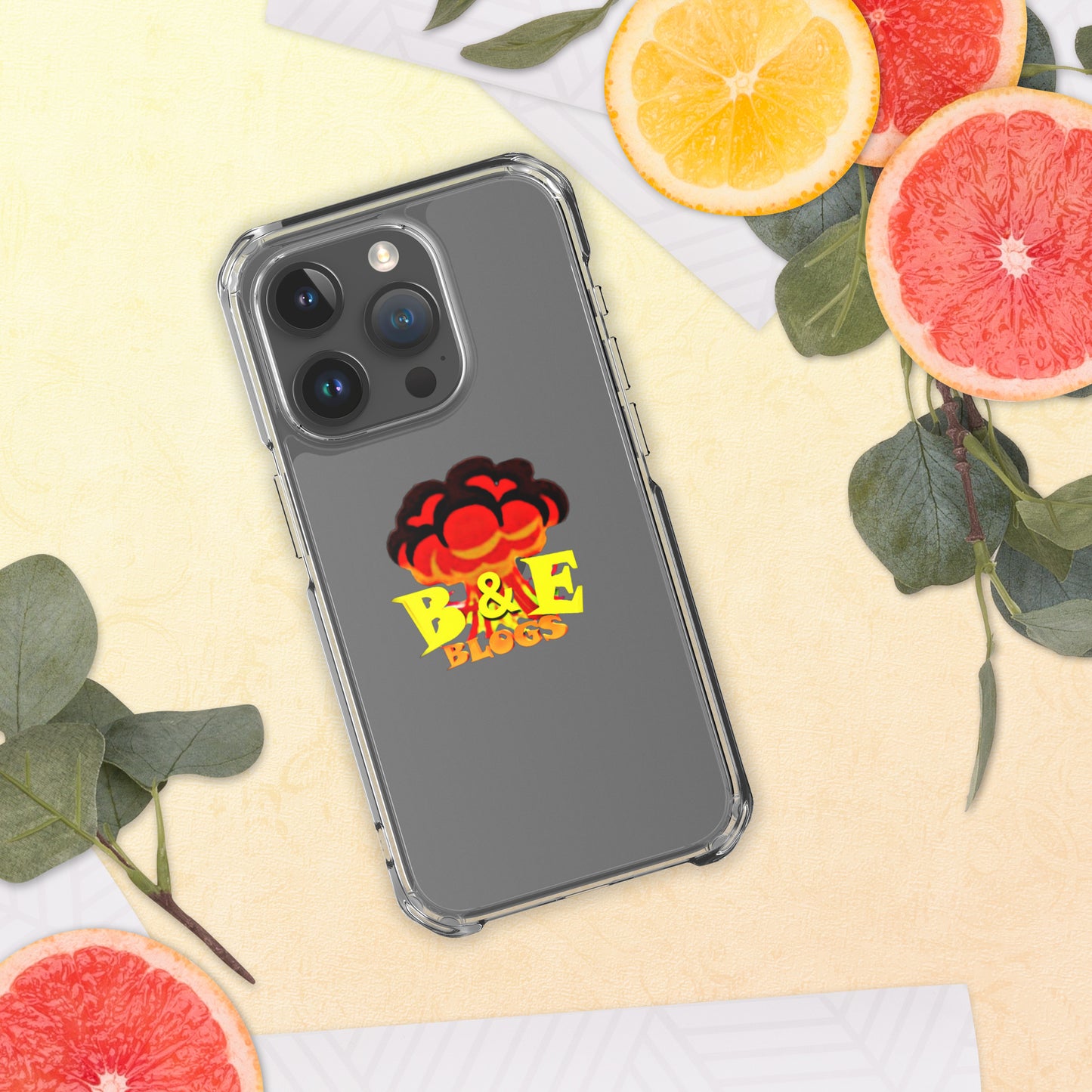 Clear Case for iPhone® (BOOM)