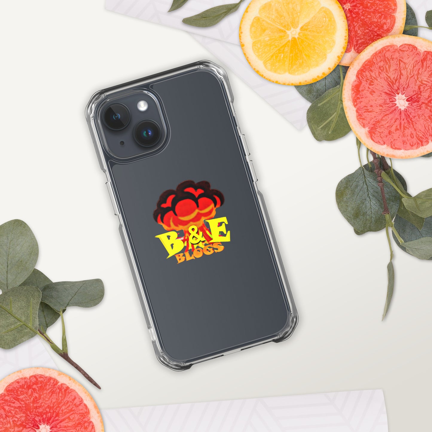 Clear Case for iPhone® (BOOM)