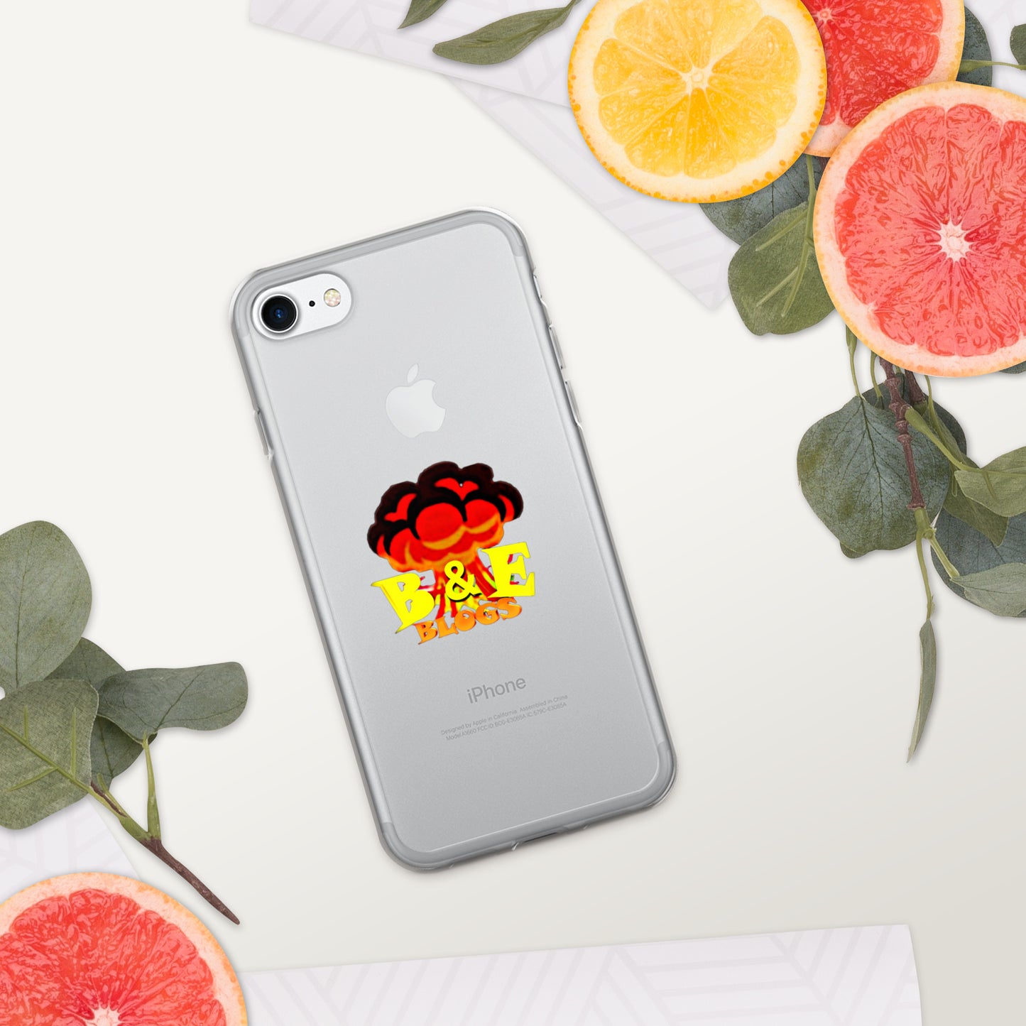 Clear Case for iPhone® (BOOM)