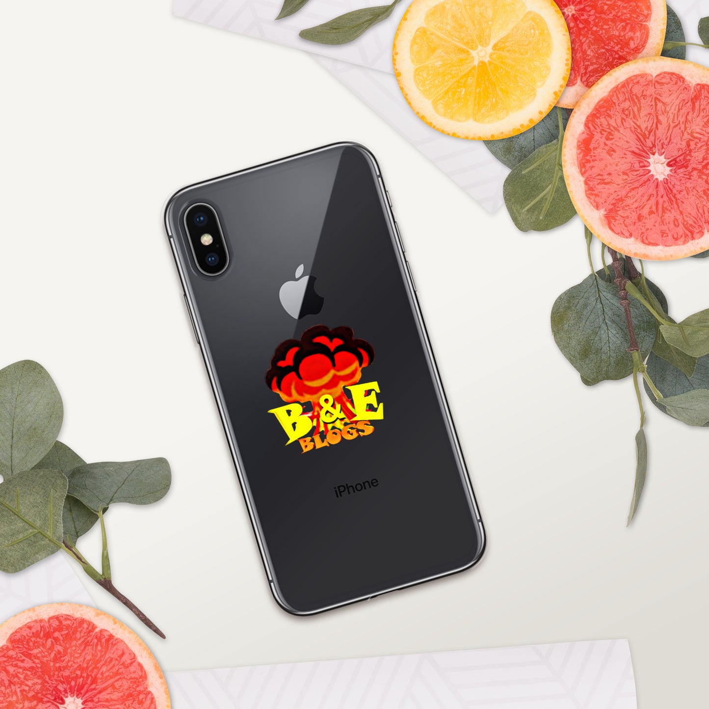 Clear Case for iPhone® (BOOM)