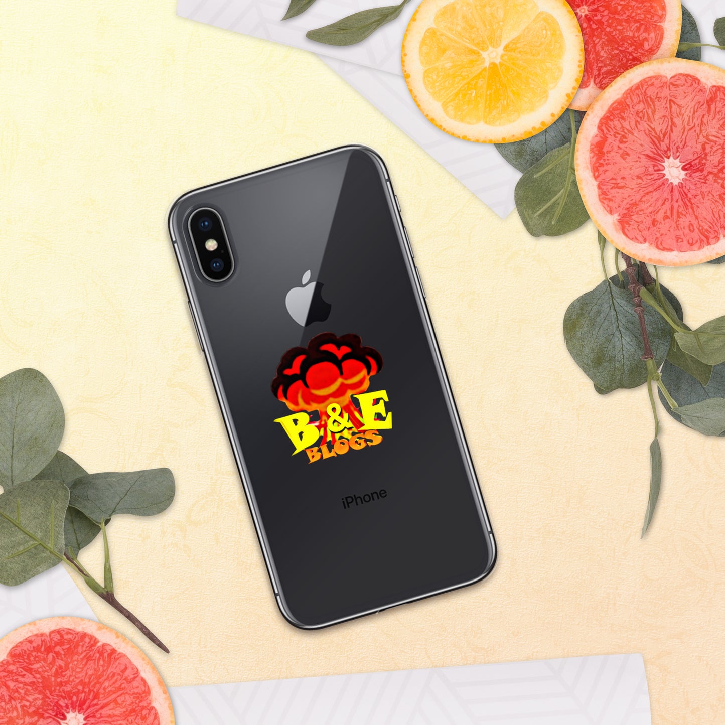 Clear Case for iPhone® (BOOM)