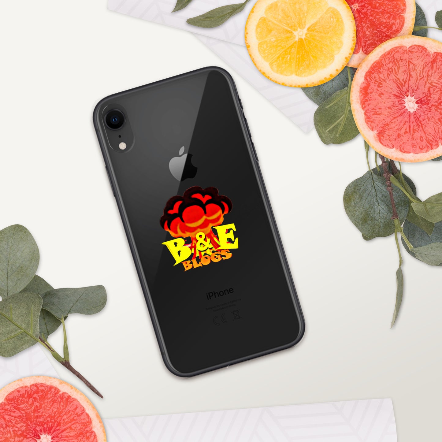 Clear Case for iPhone® (BOOM)
