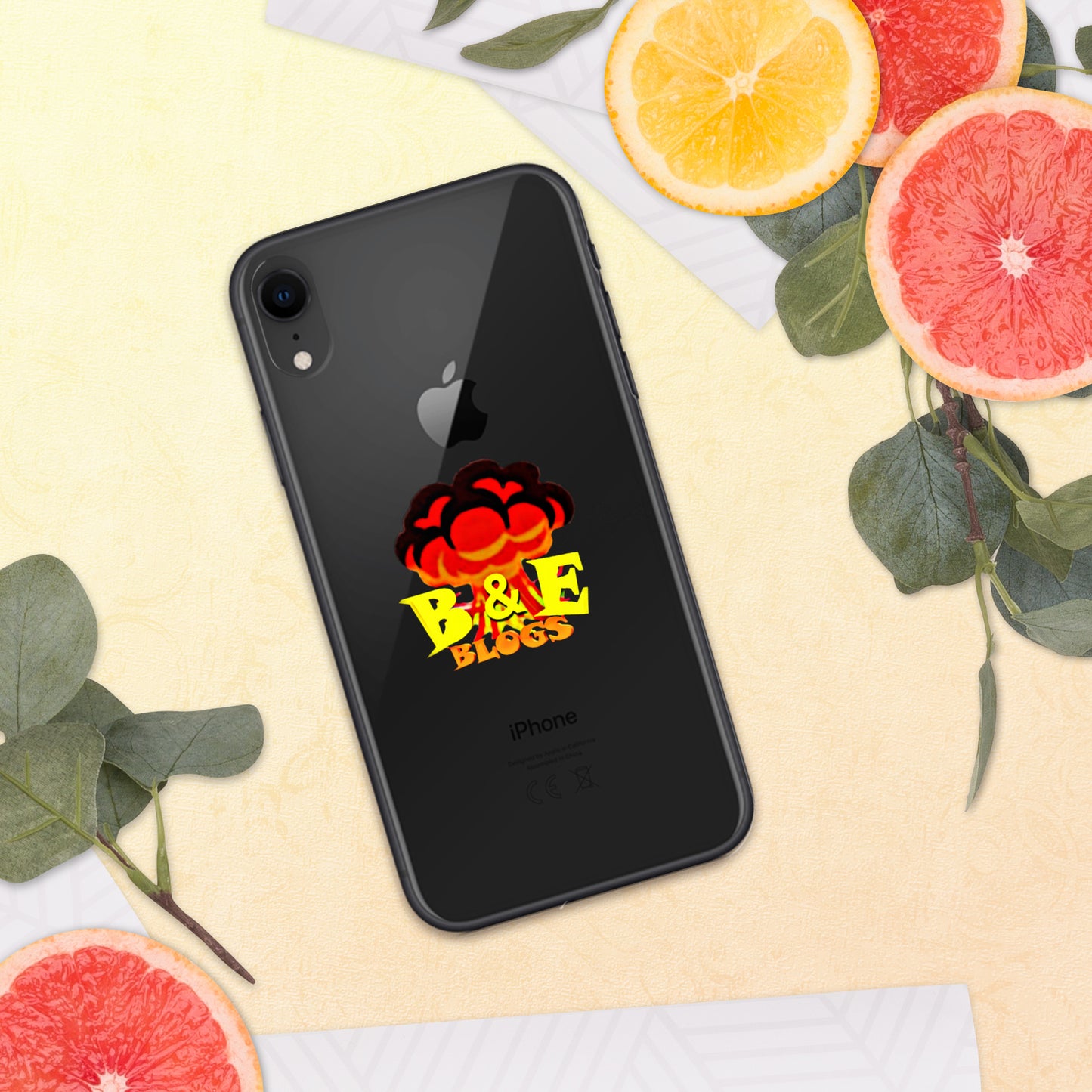 Clear Case for iPhone® (BOOM)