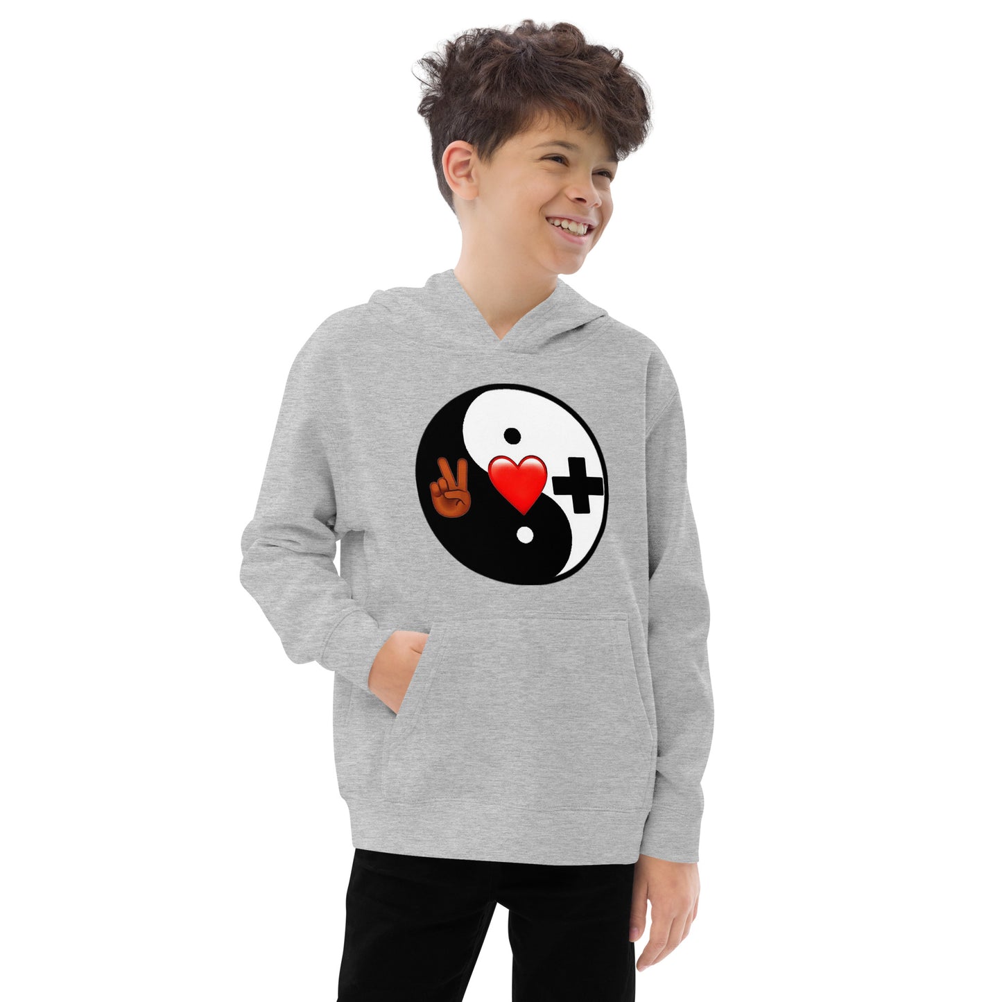 Kids Fleece Hoodie (YIN)