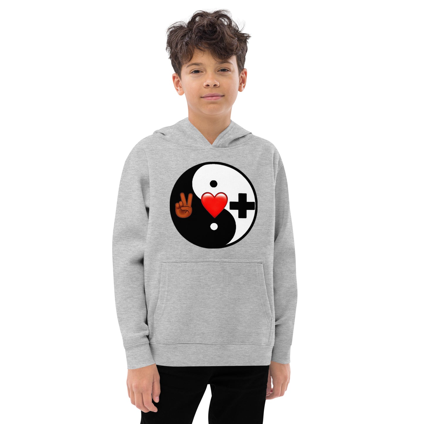 Kids Fleece Hoodie (YIN)