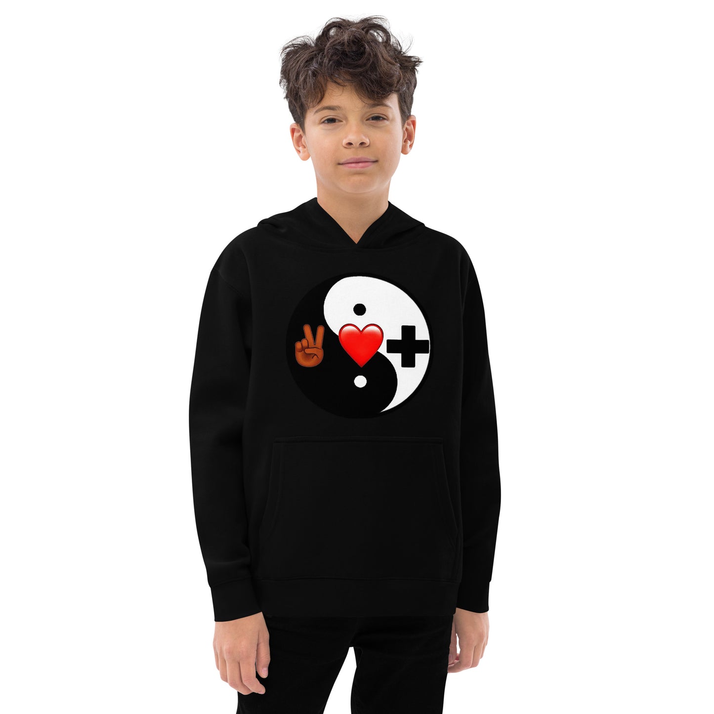 Kids Fleece Hoodie (YIN)