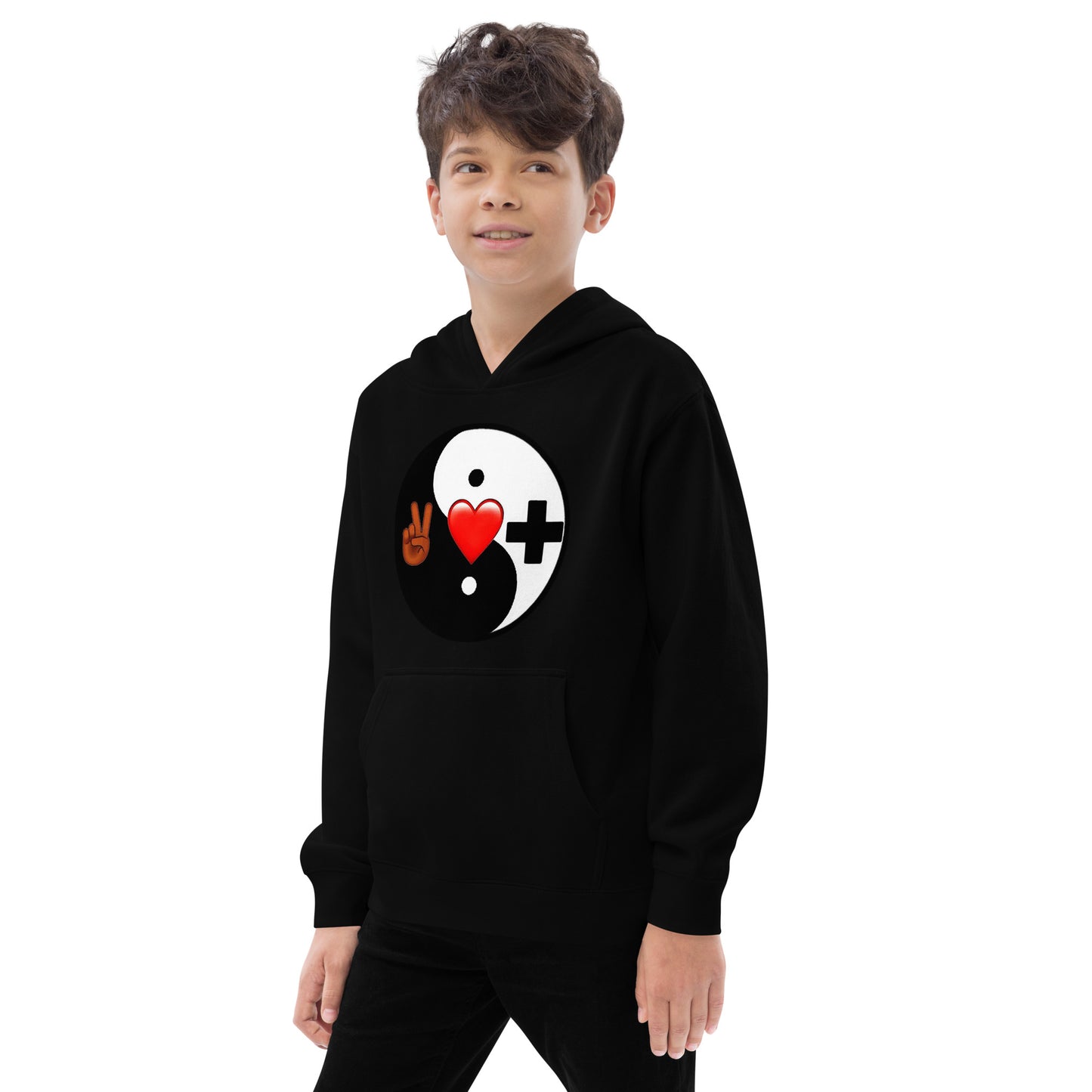 Kids Fleece Hoodie (YIN)