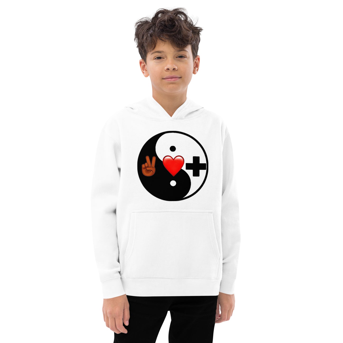 Kids Fleece Hoodie (YIN)