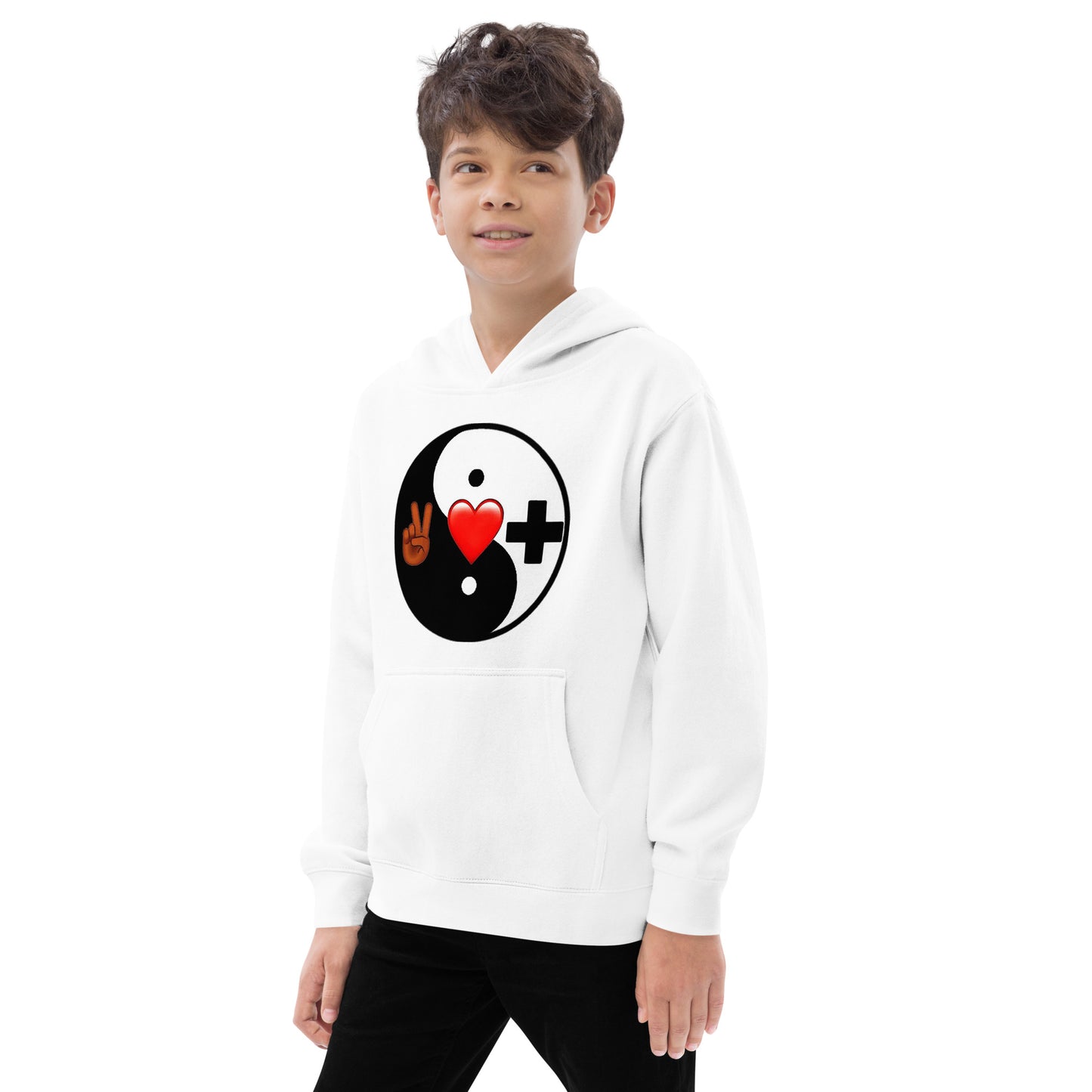 Kids Fleece Hoodie (YIN)