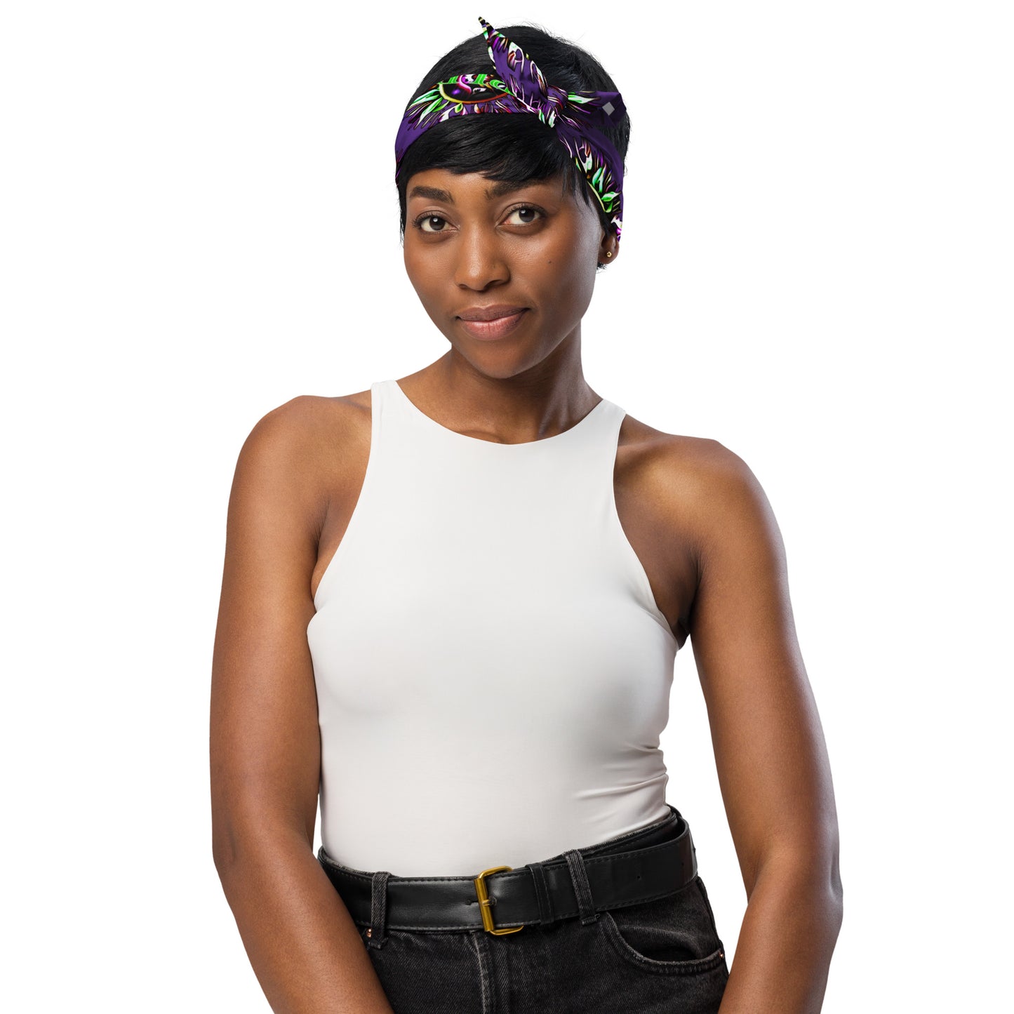 All-over Print Bandanna(PLP)(INDIGO)