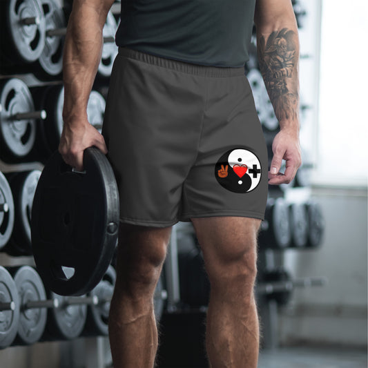 Men's Recycled Athletic Shorts (YIN)