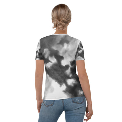 Women's T-shirt (BOOM)(TIE DIE)