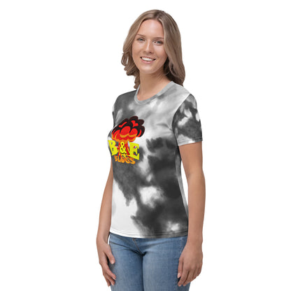 Women's T-shirt (BOOM)(TIE DIE)