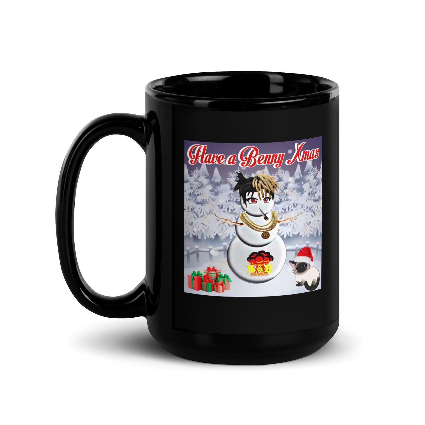 Black Glossy Mug (XMAS)