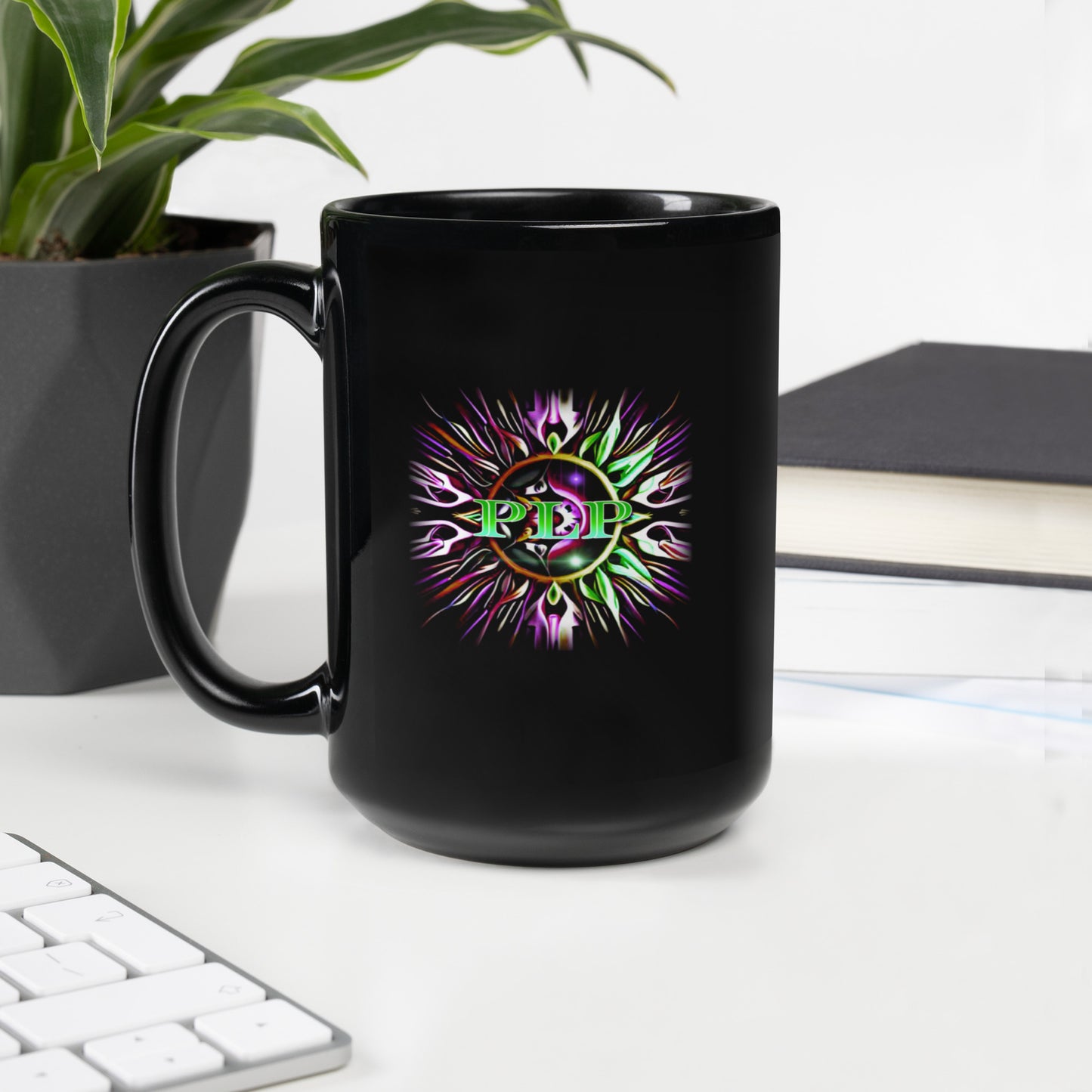 Black Glossy Mug (PLP)