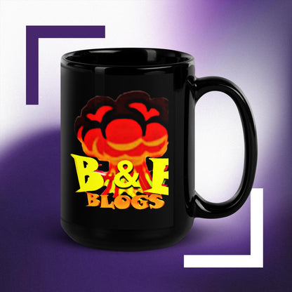 Black Glossy Mug (BOOM)