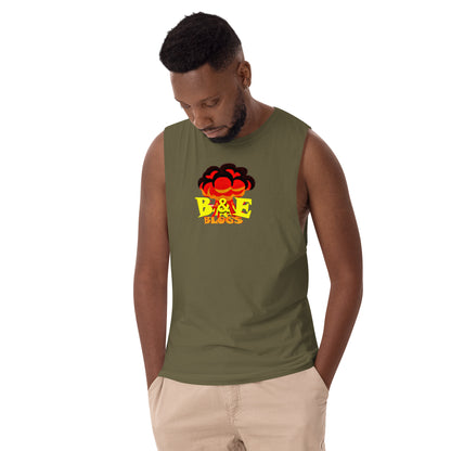 Men’s Drop Arm Tank Top (BOOM)