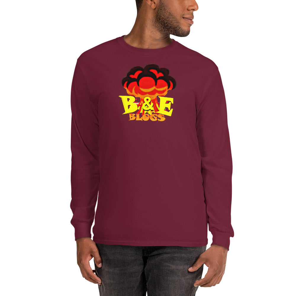 Men’s Long Sleeve Shirt (BOOM)