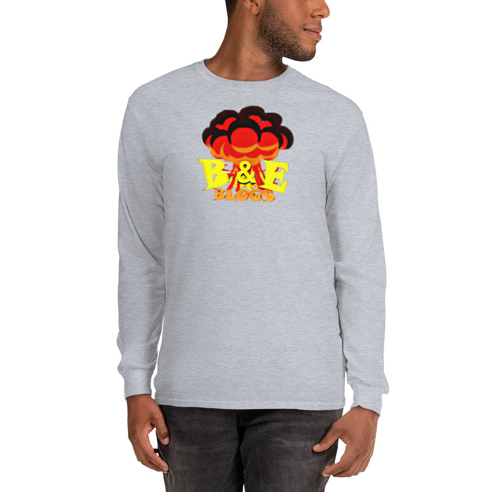 Men’s Long Sleeve Shirt (BOOM)