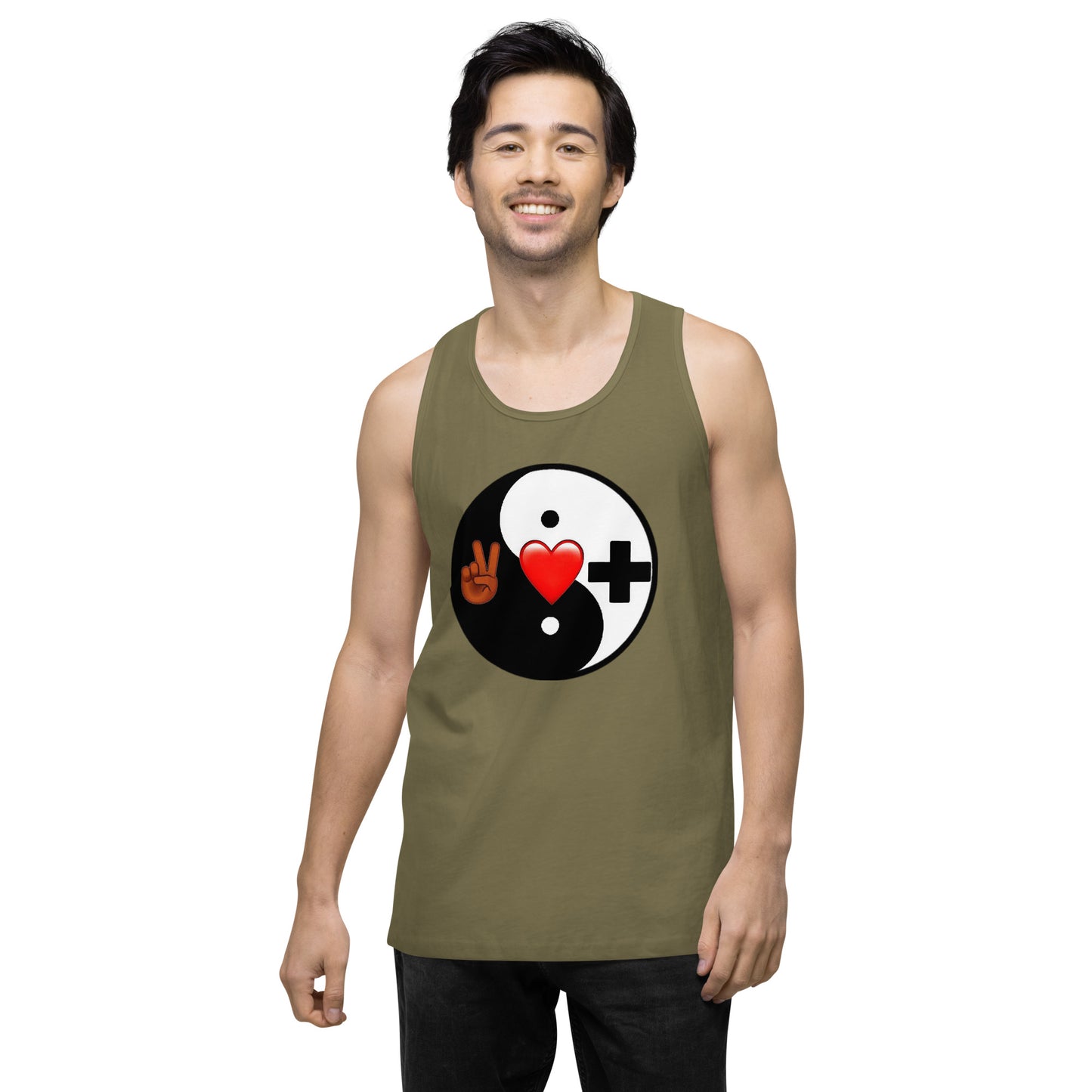 Men’s Premium Tank Top (YIN)