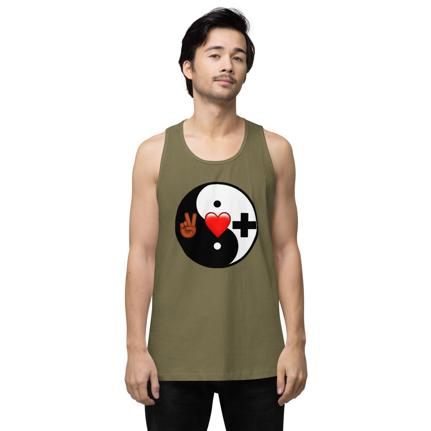 Men’s Premium Tank Top (YIN)