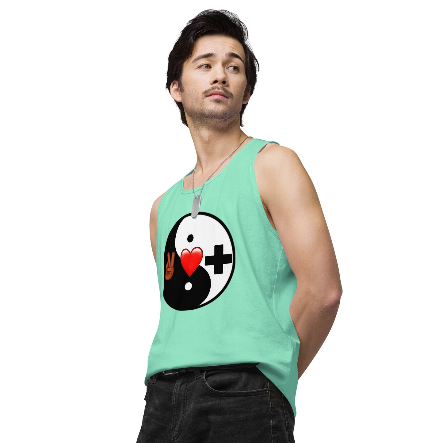 Men’s Premium Tank Top (YIN)