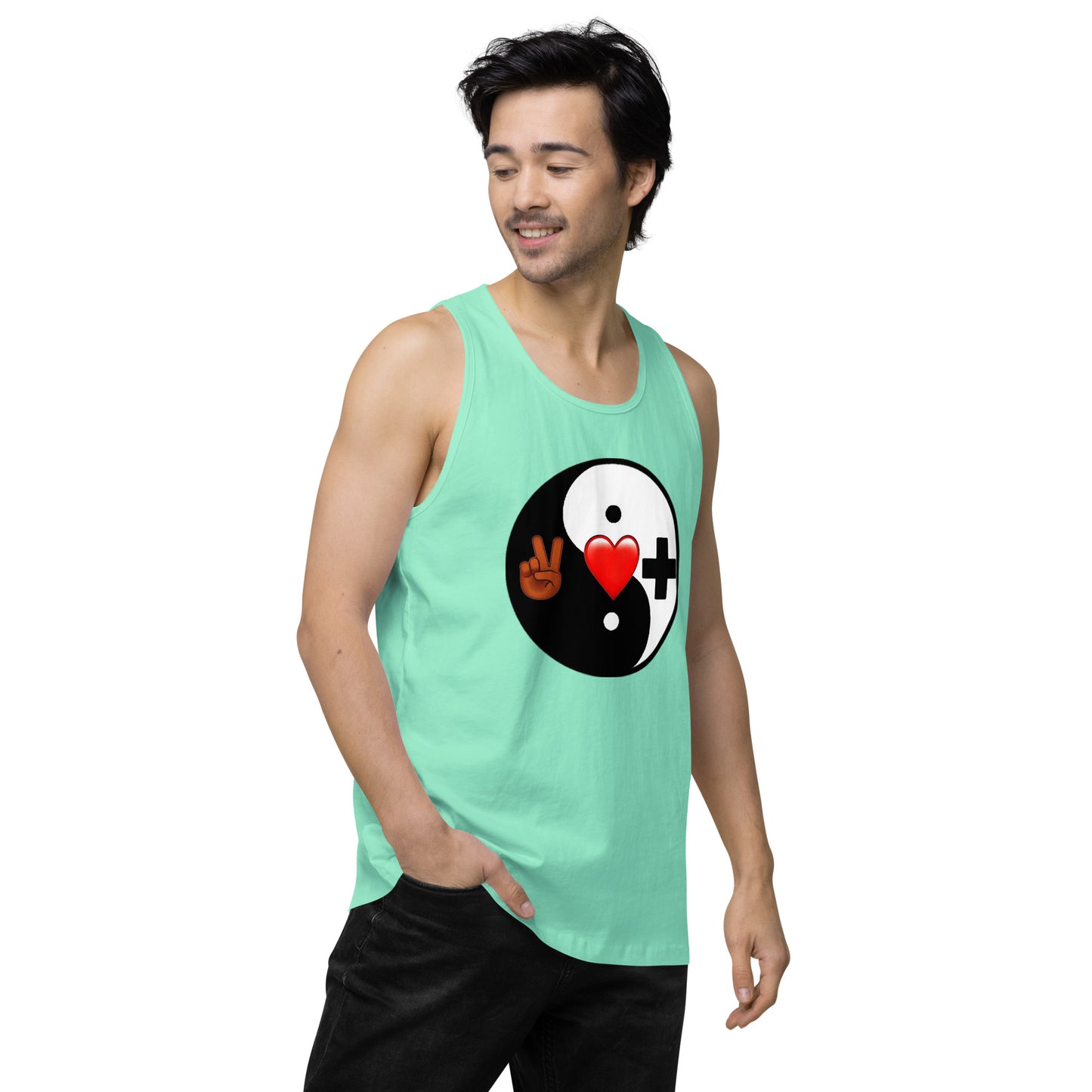 Men’s Premium Tank Top (YIN)