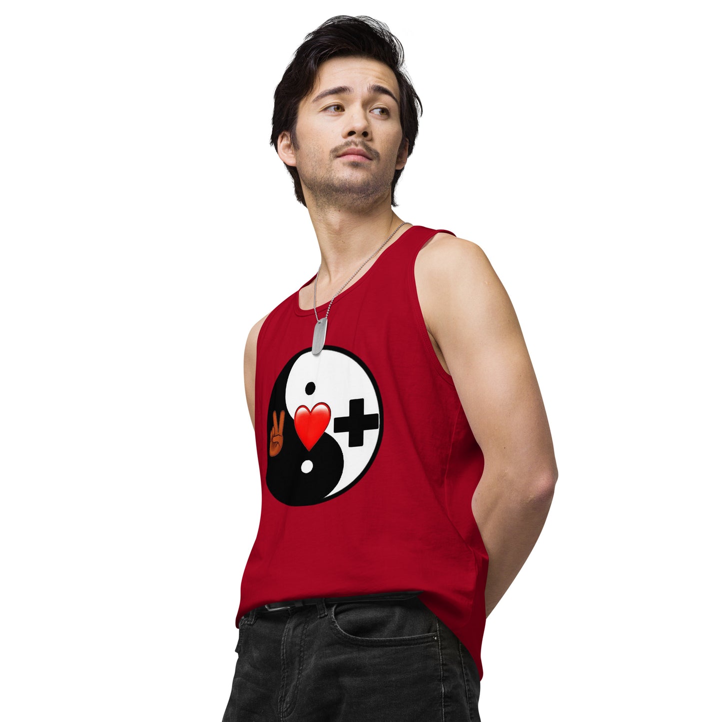 Men’s Premium Tank Top (YIN)