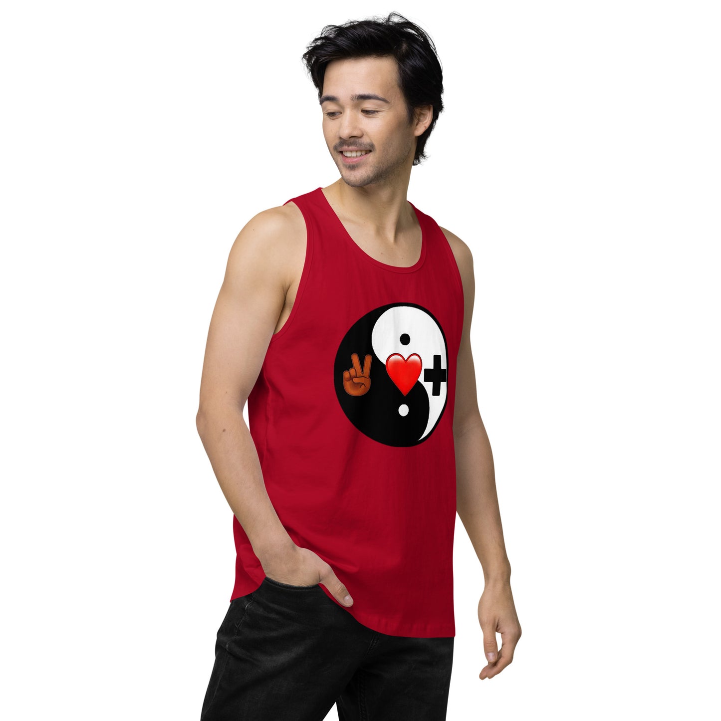 Men’s Premium Tank Top (YIN)