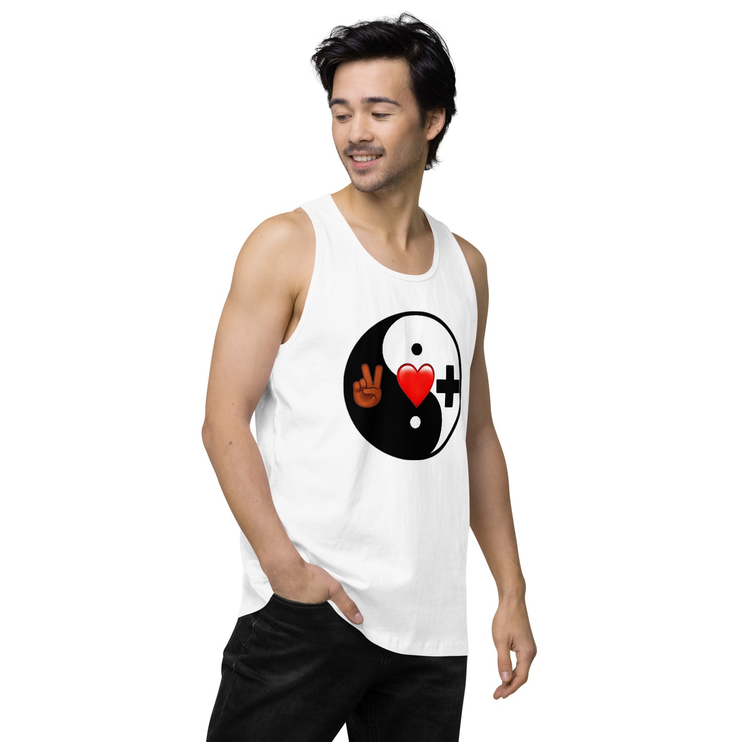 Men’s Premium Tank Top (YIN)