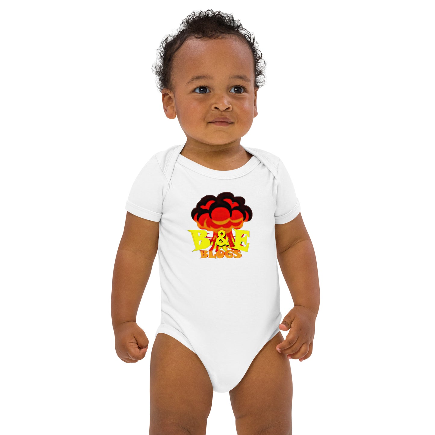 Organic Cotton Baby Bodysuit (BOOM)