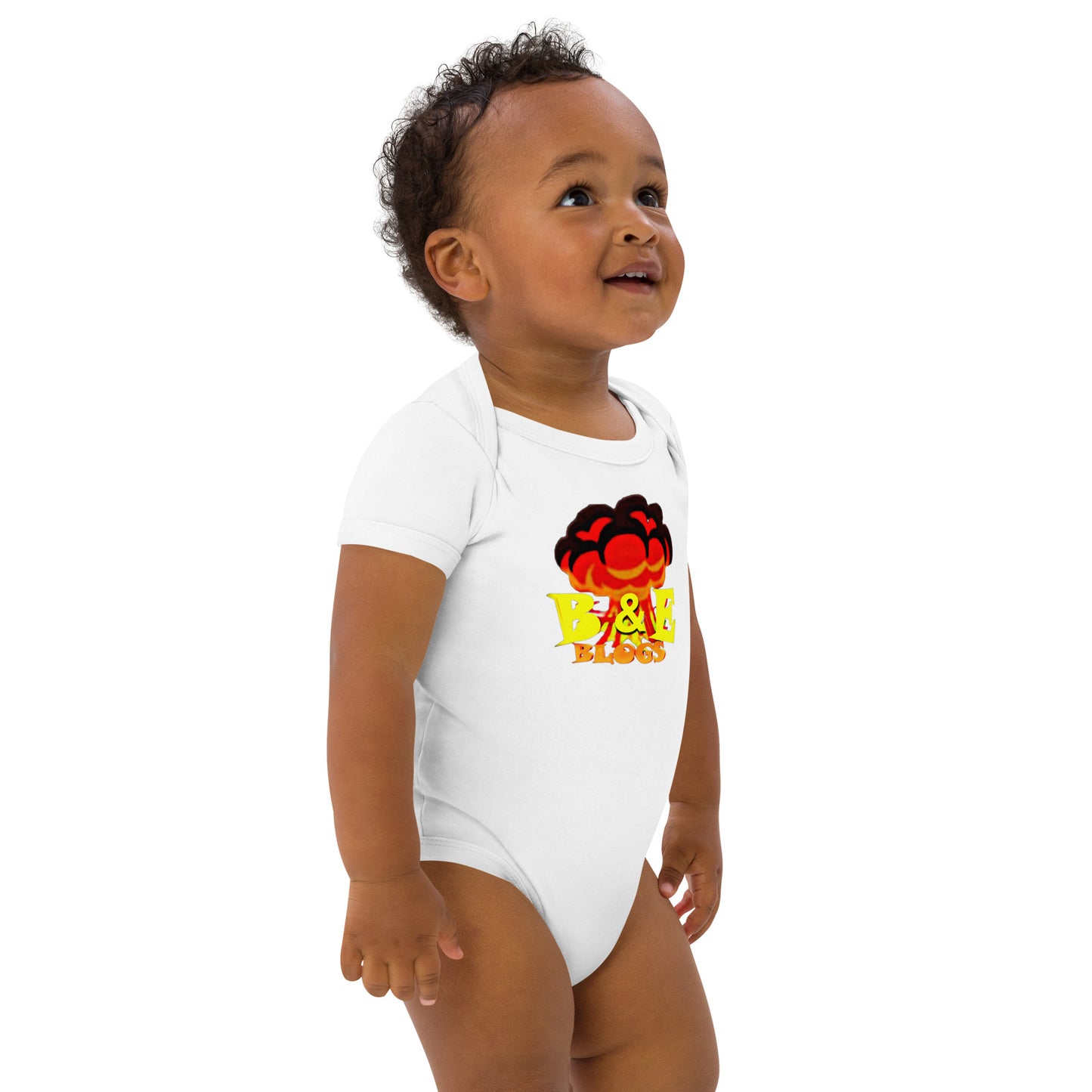 Organic Cotton Baby Bodysuit (BOOM)